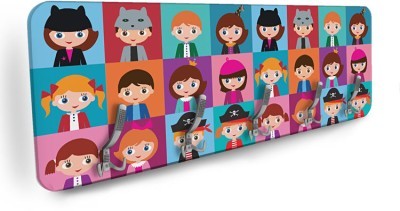 Παιδικό μοτίβο, Παιδικά, Κρεμάστρες & Καλόγεροι, 138 x 45 εκ.