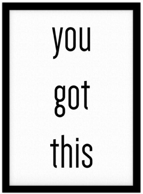 You Got This, Φράσεις, Πίνακες σε καμβά, 15 x 20 εκ.