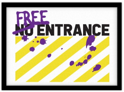 Free, Φράσεις, Πίνακες σε καμβά, 20 x 15 εκ.