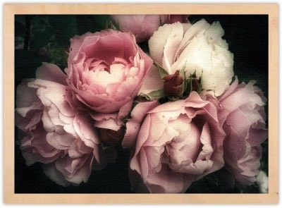 Σύνθεση με Τριαντάφυλλα, Φύση, Πίνακες σε καμβά, 30 x 20 εκ. (51585)