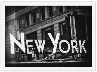 New York Label, Πόλεις – Ταξίδια, Πίνακες σε καμβά, 30 x 20 εκ. (51513)
