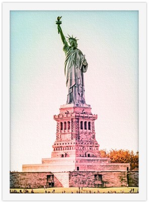 Photo Statue of Libery, Πόλεις – Ταξίδια, Πίνακες σε καμβά, 20 x 30 εκ.