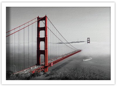 Golden Gate Bridge, Πόλεις – Ταξίδια, Πίνακες σε καμβά, 30 x 20 εκ.