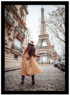 Woman in Paris, Πόλεις – Ταξίδια, Πίνακες σε καμβά, 20 x 30 εκ.