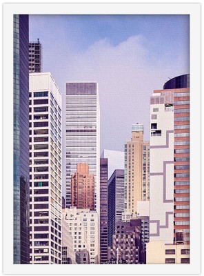 Ουρανοξύστες, Πόλεις – Ταξίδια, Πίνακες σε καμβά, 20 x 30 εκ. (51493)