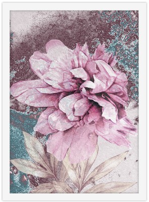 Ανθισμένο Λουλούδι με Λαδομπογιές, Ζωγραφική, Πίνακες σε καμβά, 20 x 30 εκ. (51414)