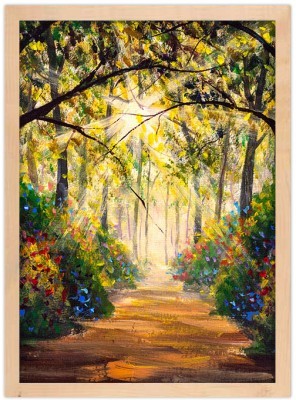 Ηλιόλουστο Δάσος, Ζωγραφική, Πίνακες σε καμβά, 20 x 30 εκ. (51406)
