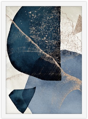 Abstract μπλε Μοτίβα, Ζωγραφική, Πίνακες σε καμβά, 20 x 30 εκ.