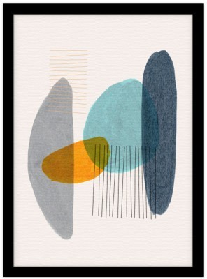 Γραμμές & Κυκλικά σχέδια από Νερομπογιές, Ζωγραφική, Πί