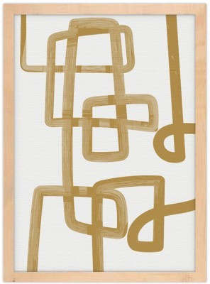 Μονοκόμματη Χρυσή Γραμμή, Ζωγραφική, Πίνακες σε καμβά, 20 x 30 εκ. (51445)