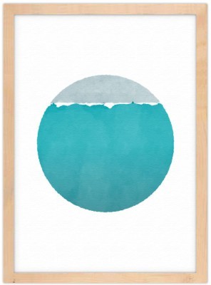 Κύκλος σε 2 χρώματα, Ζωγραφική, Πίνακες σε καμβά, 15 x 