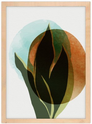 Κάκτος στην δύση, Ζωγραφική, Πίνακες σε καμβά, 15 x 20 εκ.