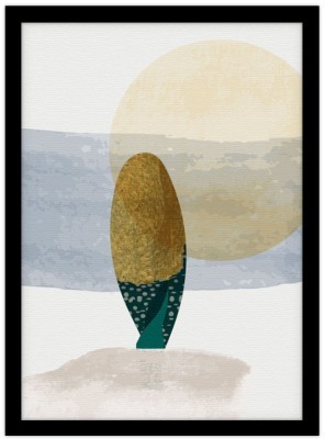 Αφηρημένα Σχέδια με νερομπογιές, Line Art, Πίνακες σε καμβά, 15 x 20 εκ.