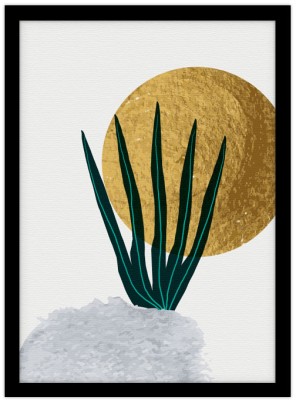 Abstract Africa, Line Art, Πίνακες σε καμβά, 15 x 20 εκ.