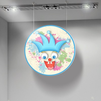 Houseart King clown, Αποκριάτικα, Καρτολίνες κρεμαστές, 50X50