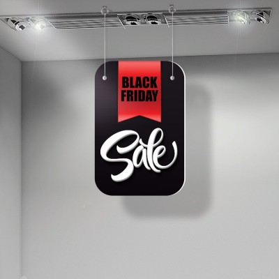 Houseart Black Friday Red Sale, Εκπτώσεις, Καρτολίνες κρεμαστές, 50 x 75 εκ.