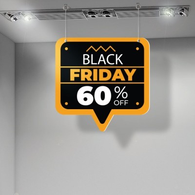 Black Friday 60% Off, Εκπτώσεις, Καρτολίνες κρεμαστές, 50 x 50 εκ.
