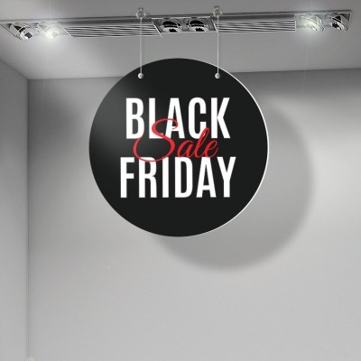 Houseart Bold Black Friday, Εκπτώσεις, Καρτολίνες κρεμαστές, 50 x 50 εκ.