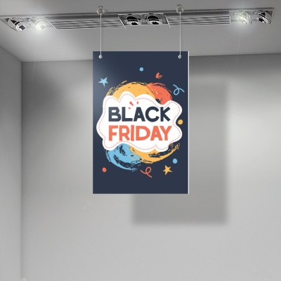 Houseart Color Black Friday, Εκπτώσεις, Καρτολίνες κρεμαστές, 50 x 75 εκ.