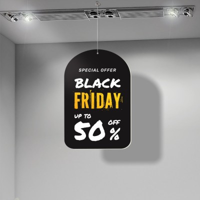 Special Black Friday Offer, Εκπτώσεις, Καρτολίνες κρεμαστές, 50 x 75 εκ.