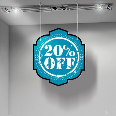 20% off, Εκπτώσεις, Καρτολίνες κρεμαστές, 50x58 cm