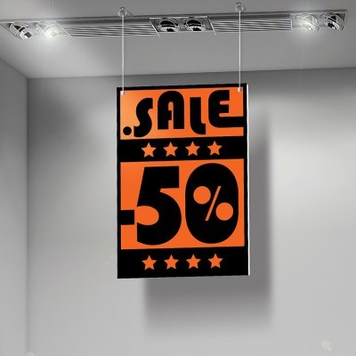 Houseart Sale 50%, Εκπτώσεις, Καρτολίνες κρεμαστές, 35x50 cm