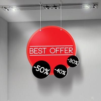Houseart Best offer, Εκπτώσεις, Καρτολίνες κρεμαστές, 50x54 cm