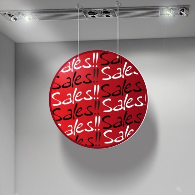 Sales!! Sales!!, Εκπτώσεις, Καρτολίνες κρεμαστές, 50x50 cm