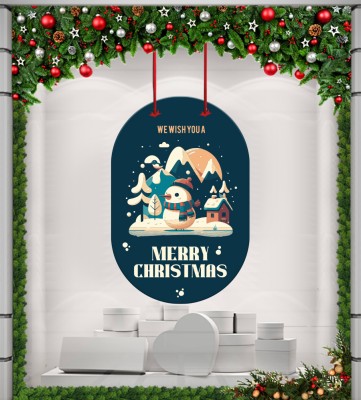 Houseart Merry Xmas 2025, Χριστουγεννιάτικα, Καρτολίνες κρεμαστές, 50 x 75 εκ.