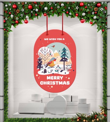Houseart Xmas Bird, Χριστουγεννιάτικα, Καρτολίνες κρεμαστές, 50 x 75 εκ.