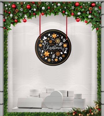 Houseart Christmas Decor, Χριστουγεννιάτικα, Καρτολίνες κρεμαστές, 50 x 50 εκ.