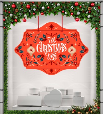 Houseart The Christmas Time, Χριστουγεννιάτικα, Καρτολίνες κρεμαστές, 70 x 50 εκ.