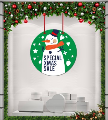 Houseart Special Xmas Sale, Χριστουγεννιάτικα, Καρτολίνες κρεμαστές, 50 x 50 εκ.