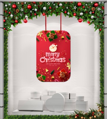 Houseart Santa Xmas, Χριστουγεννιάτικα, Καρτολίνες κρεμαστές, 50 x 75 εκ.
