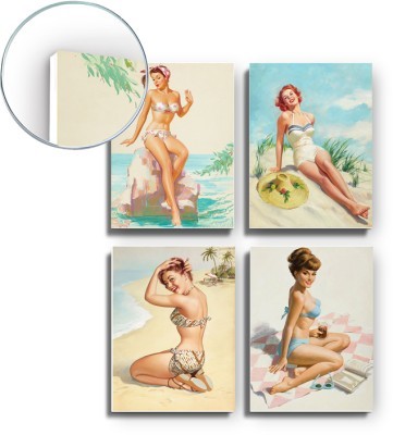 Houseart Pin up summer, Διάφορα, Mini Set Forex, 17 x 23 εκ.. (Το Forex είναι ένα άκαμπτο αφρώδες υλικό)