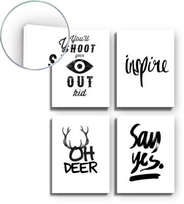 Houseart Black&White, Διάφορα, Mini Set Forex, 17 x 23 εκ.. (Το Forex είναι ένα άκαμπτο αφρώδες υλικό)