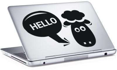 Houseart Hello!, Sticker, Αυτοκόλλητα Laptop, 25 x 17 εκ. [8,9 Inches]