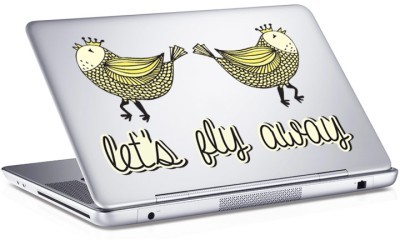 Houseart Let\'s fly away, Sticker, Αυτοκόλλητα Laptop, 25 x 17 εκ. [8,9 Inches]