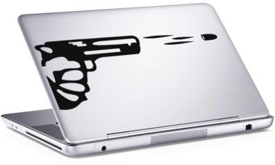 Houseart Pistol, Sticker, Αυτοκόλλητα Laptop, 25 x 17 εκ. [8,9 Inches]