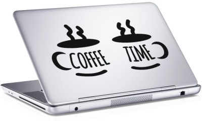 Houseart Coffee time, Sticker, Αυτοκόλλητα Laptop, 25 x 17 εκ. [8,9 Inches]