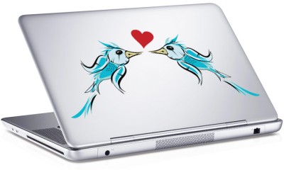 Houseart Blue Birds, Sticker, Αυτοκόλλητα Laptop, 25 x 17 εκ. [8,9 Inches]