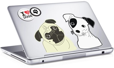 Dogs, Sticker, Αυτοκόλλητα Laptop, 25 x 17 εκ. [8,9 Inc