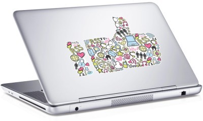 Colorful Like Sticker Αυτοκόλλητα Laptop (17559)