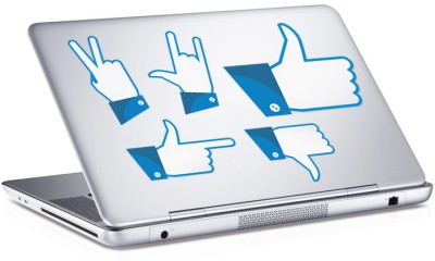 Social reactions, Sticker, Αυτοκόλλητα Laptop, 25 x 17 