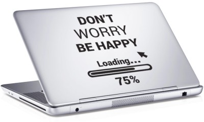 Houseart Do not worry be happy, Sticker, Αυτοκόλλητα Laptop, 25 x 17 εκ. [8,9 Inches]