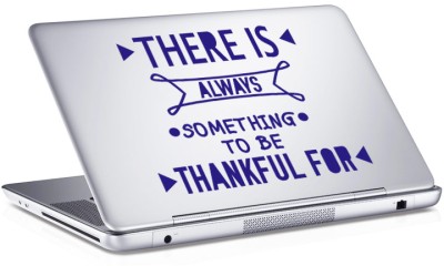 Houseart Thankful, Sticker, Αυτοκόλλητα Laptop, 25 x 17 εκ. [8,9 Inches]