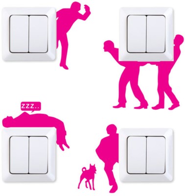 Houseart What?!, Διάφορα, Αυτοκόλλητα πρίζας, 4 τεμάχια