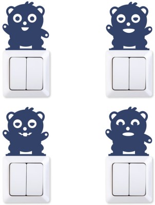 Houseart Bears, Διάφορα, Αυτοκόλλητα πρίζας, 4 τεμάχια