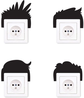 Houseart Hairs, Διάφορα, Αυτοκόλλητα πρίζας, 4 τεμάχια