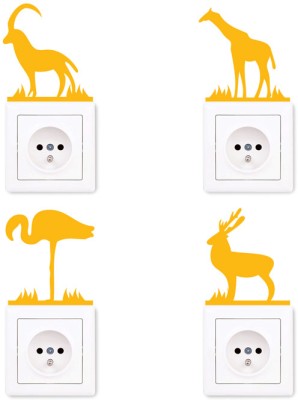 Houseart Animals, Διάφορα, Αυτοκόλλητα πρίζας, 4 τεμάχια